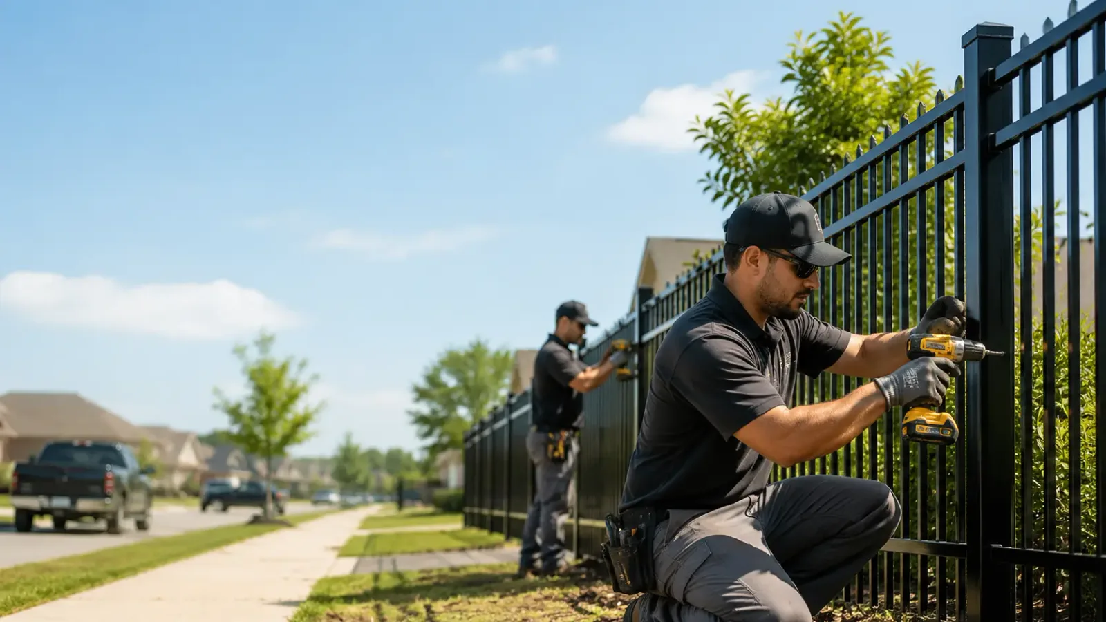 Metal Fence Installation in Rumely, MI